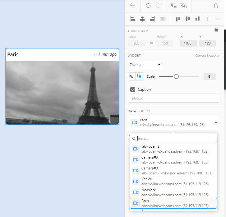 Snapshot Image Settings