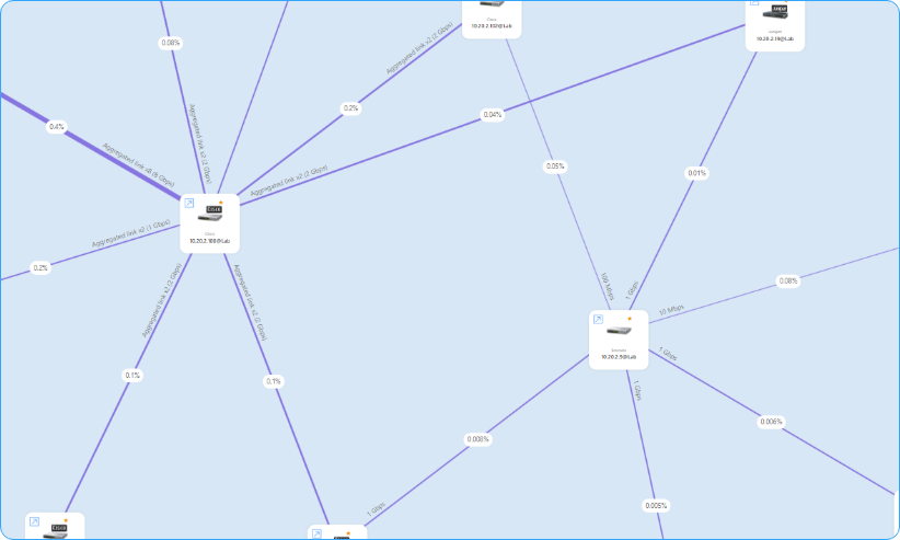 NetCrunch Maps